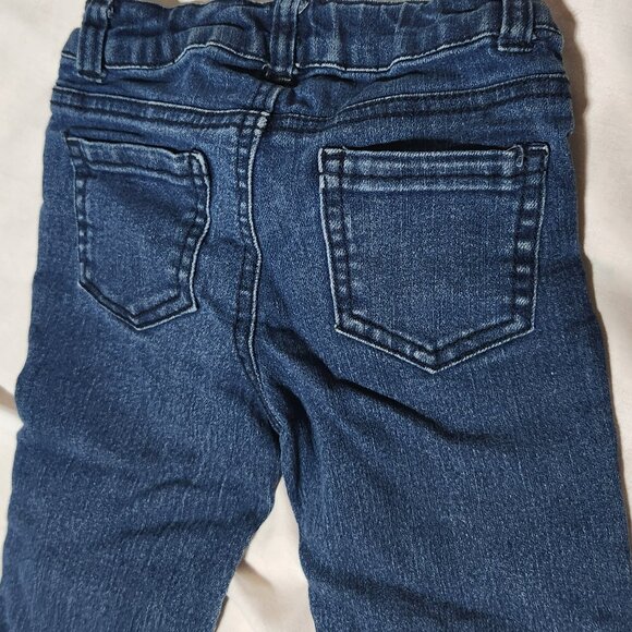 Koala Kids Girls Embroidered Jeans – Size 3T – Floral Patchwork & Distressed Det - Picture 9 of 10